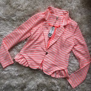 NWT LeShop Neon Pink Blazer